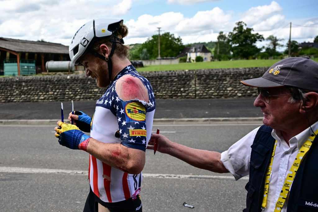 Comment traiter une éruption cutanée après un accident de vélo