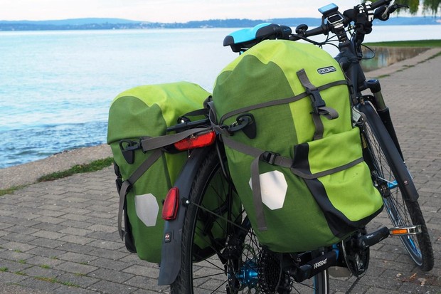 Les sacoches Bike-Packer Plus d'Ortlieb contenaient suffisamment d'équipement pour deux semaines sur la route - et leur construction étanche signifiait que j'étais également prêt en cas d'averse