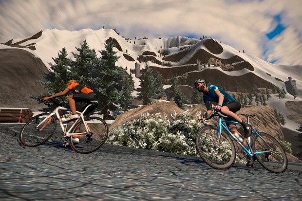 Zwift Alpe du Zwift