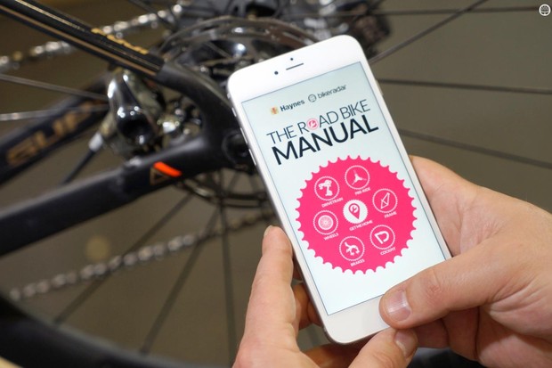 Réparez votre vélo avec notre application Road Bike Manual