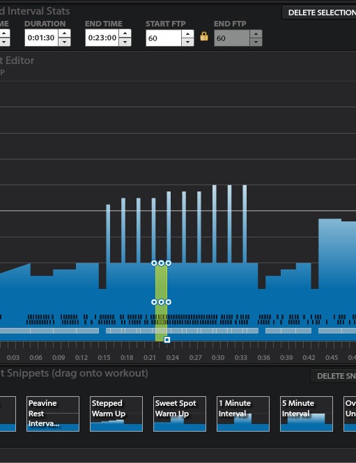 Si vous ne trouvez pas exactement ce que vous voulez dans la bibliothèque de plus de 1 000 entraînements, vous pouvez créer le vôtre ou importer depuis TrainingPeaks ou Today's Plan