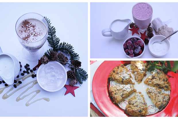 4 recettes de smoothies festifs (et un flapjack festif en prime)