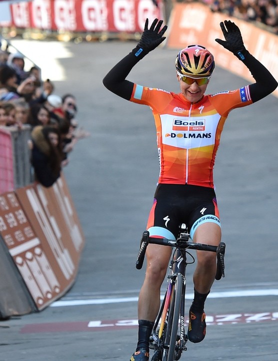 Megan Guarnier est la cavalière classée n°1 UCI