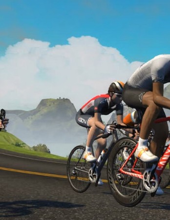 En améliorant le kit de course et/ou le vélo de votre avatar en ligne Zwift, votre don aide une personne réelle