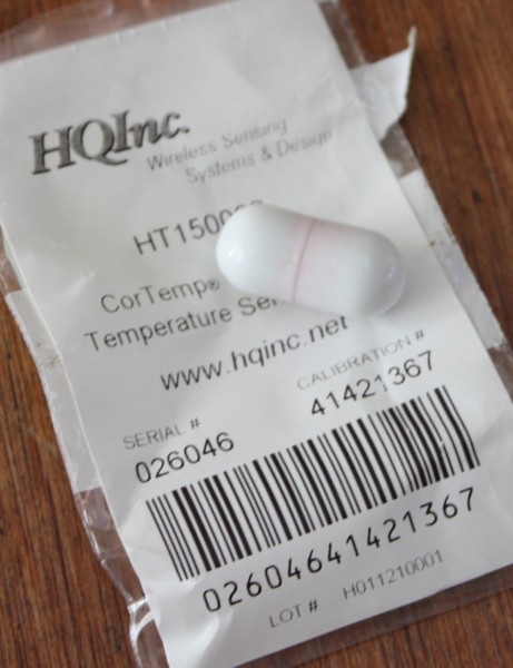 Les thermomètres HQ Inc ont été avalés 12 heures avant chaque test