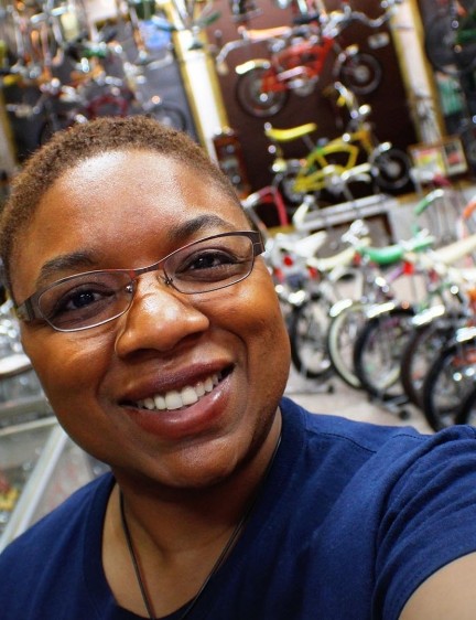 Monica Garrison, fondatrice de Black Girls Do Bike