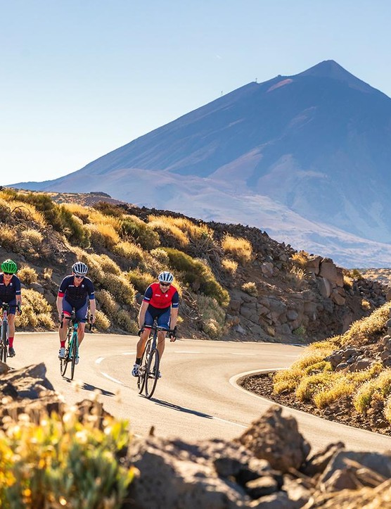 Notre trio s'est envolé pour Tenerife pour affronter le mont Teide