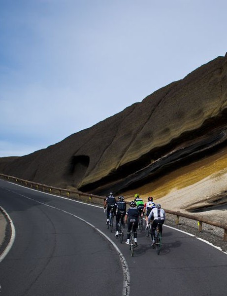 Neon Velo a organisé un camp d'entraînement Rapha Condor Sharp à Tenerife en décembre 2012