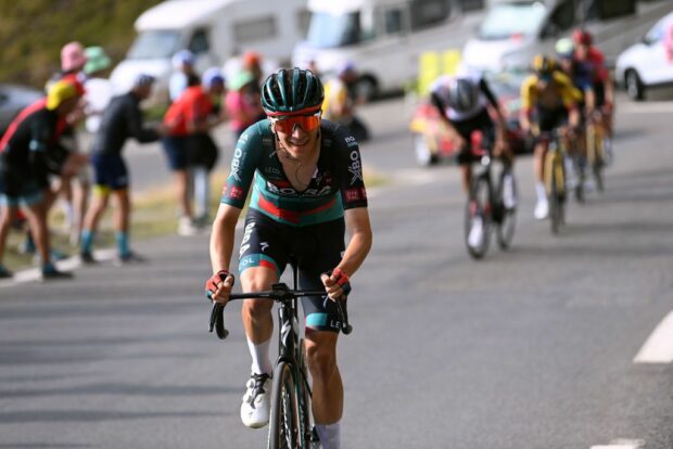 Cian Uijtdebroeks at the Vuelta a Espana