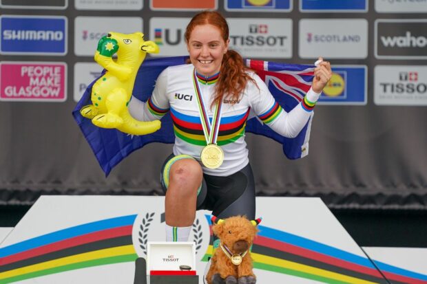 Felicity Wilson-Haffenden (Australia) took the junior ITT World title in Stirling