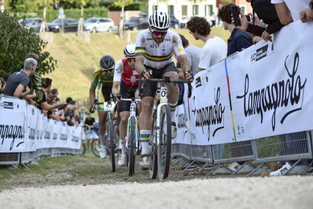 Gravel World Championships 2022 - Men Elite - 1st Edition - Vicenza - Cittadella 194,8 km - 09/10/2022 - Nathan Haas (AUS) - photo Tommaso Pelagalli/SprintCyclingAgencyÂ©2022