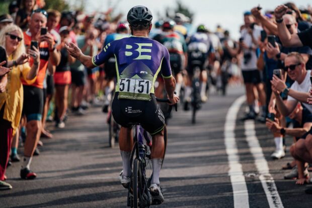 Picture by Zac Williams/SWpix.com - 10/09/2023 - Cycling - 2023 Tour of Britain - Stage 8: Margam Country Park to Caerphilly (166.8km) - Jacob Scott, Bolton Equities Black Spoke.