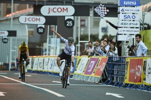 Saitama Criterium 2023: Tadej Pogacar claims the win