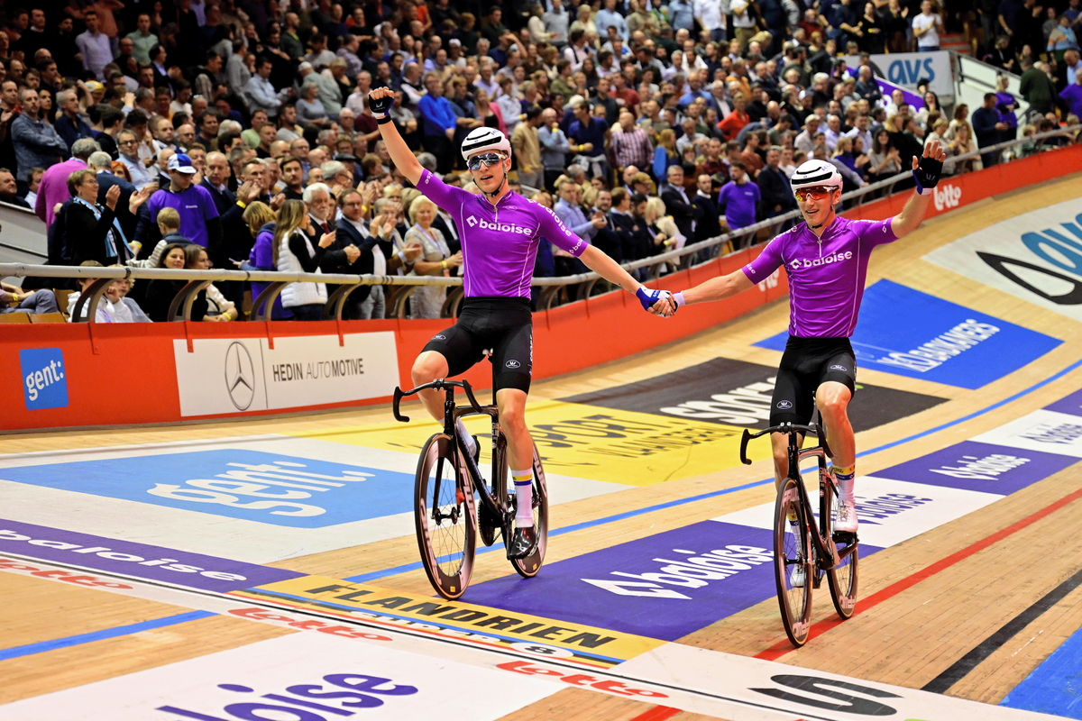 Robbe Ghys and Lindsay De Vylder are the defending Gent Six Day champions