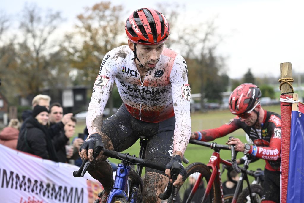 Lars van der Haar (Baloise Trek Lions) finished second at Dendermonde World Cup