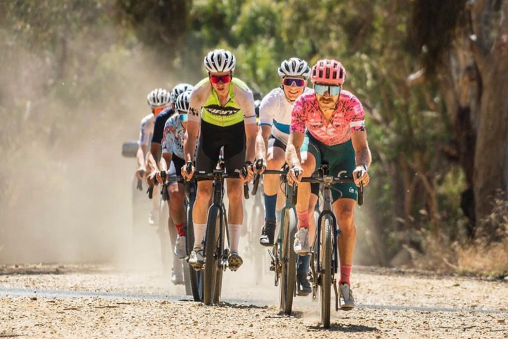 The Harcourt North Gravel Classic run by the Bendigo District Cycling Club