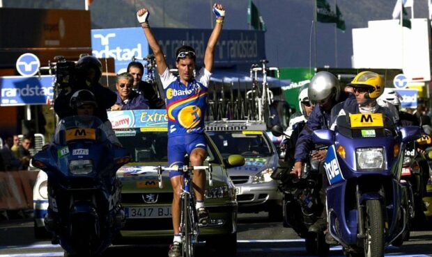 Jose María Jiménez wins stage 11 of the 2001 Vuelta a España