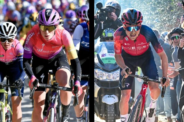 Demi Vollering and Tom Pidcock won the 2023 edition of Strade Bianche