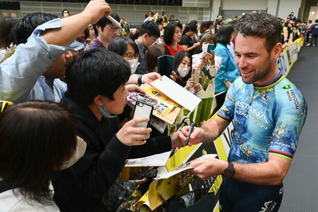 Mark Cavendish at the Saitama Criterium