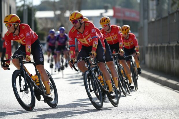 Alexander Kristoff and his UnoX Mobility team