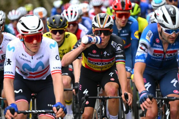 Remco Evenepoel (Soudal-QuickStep) on stage 3 of Itzulia Basque Country