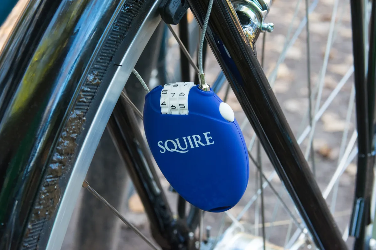 Squire café/antivol à câble léger, comment verrouiller un vélo