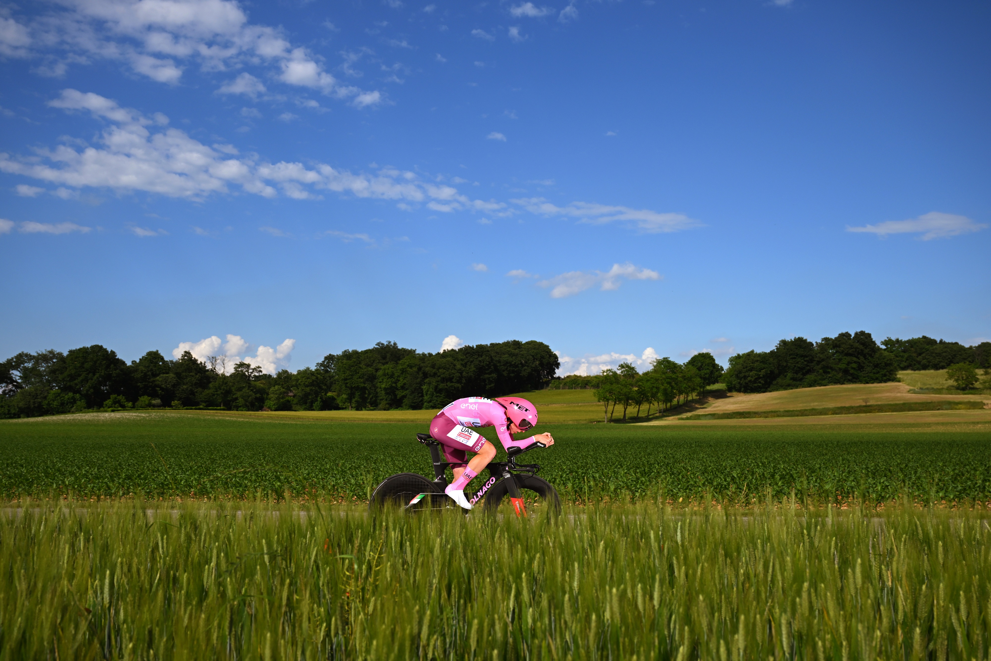 Tadej Pogacar sur l'étape 14 du Giro d'Italia