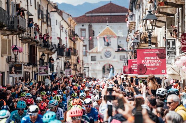 Venaria Reale and Turin hosted the Grande Partenza of the 2024 Giro d