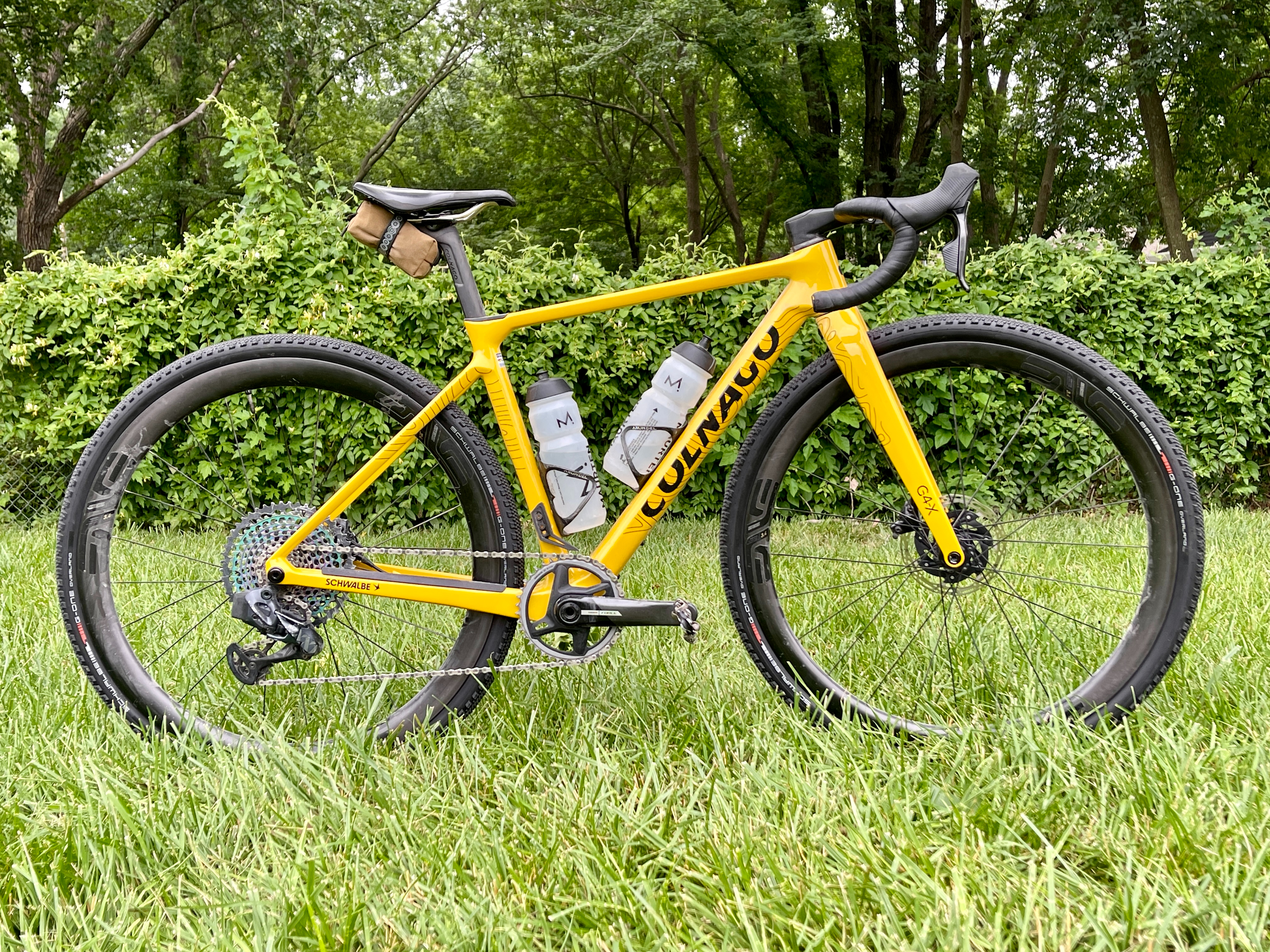 Vélo Colnago G4-X Unbound d'Amity Rockwell