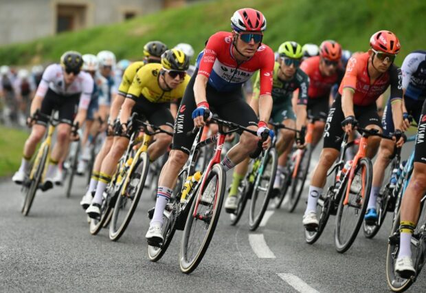 Dylan van Baarle during the Critérium du Dauphiné