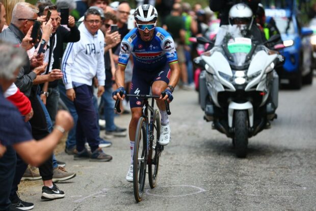 Julian Alaphilippe at the Giro d