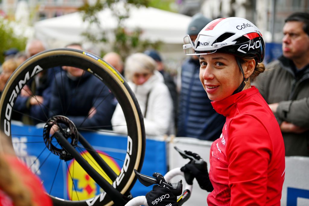 Kirstie van Haaften at the 2024 La Flèche Wallonne