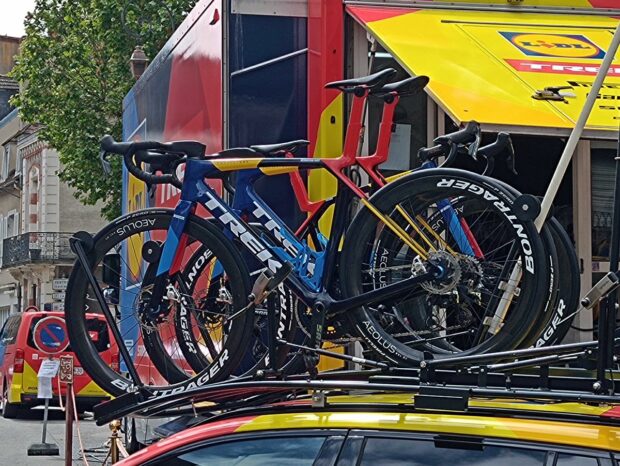 Repéré : Nouveau Trek à la Dauphine…c'est une Emonda ?  Est-ce une Madone ?