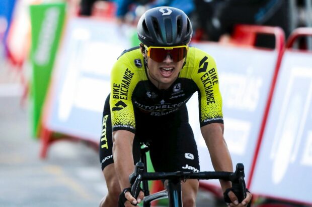 Robert Stannard during the 2020 Vuelta a Espana