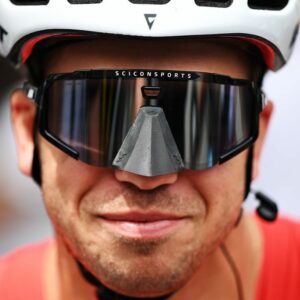 Unusual cycling glasses