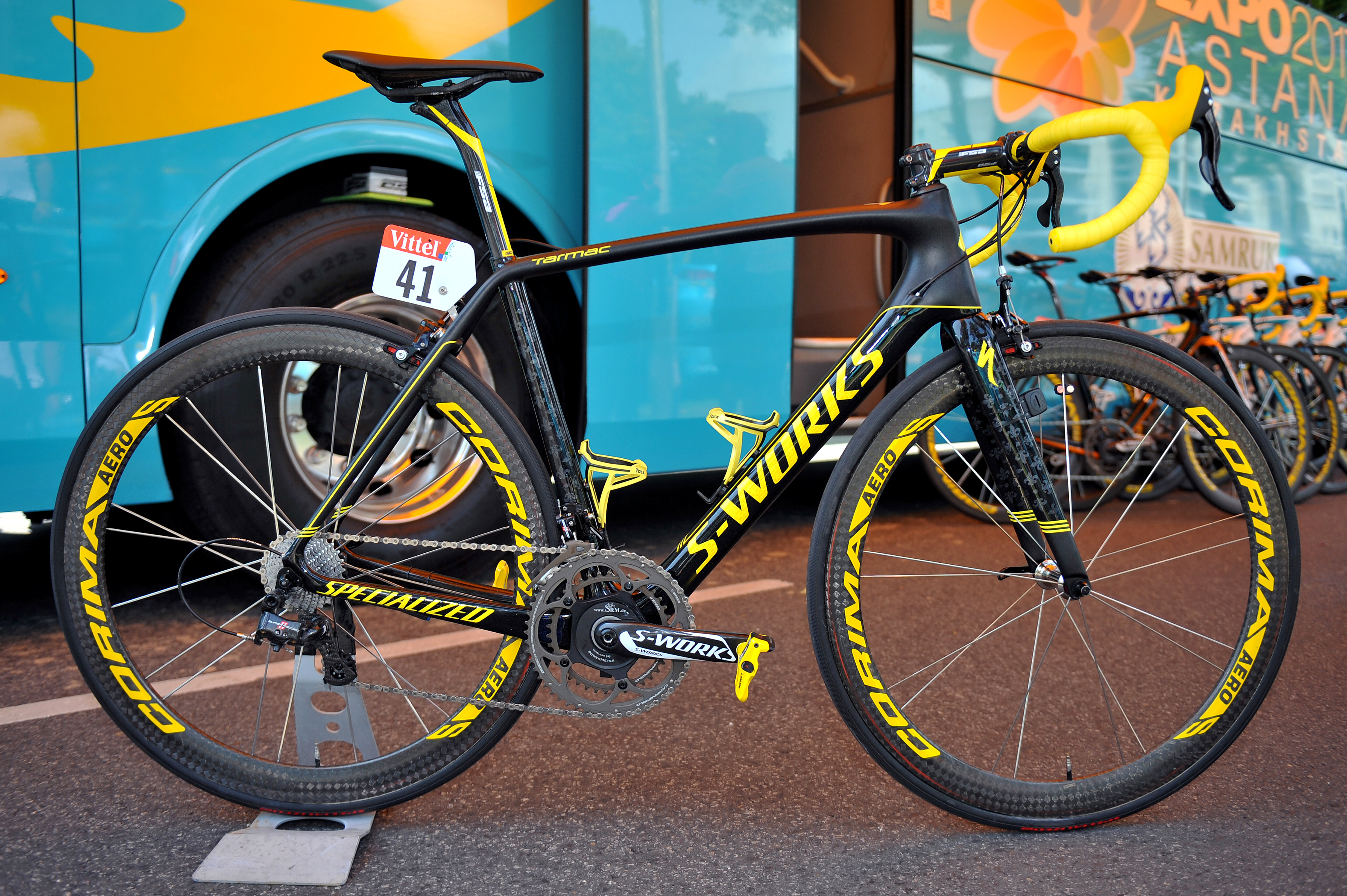 La S-Works Tarmac SL5 de Vincenzo Nibali