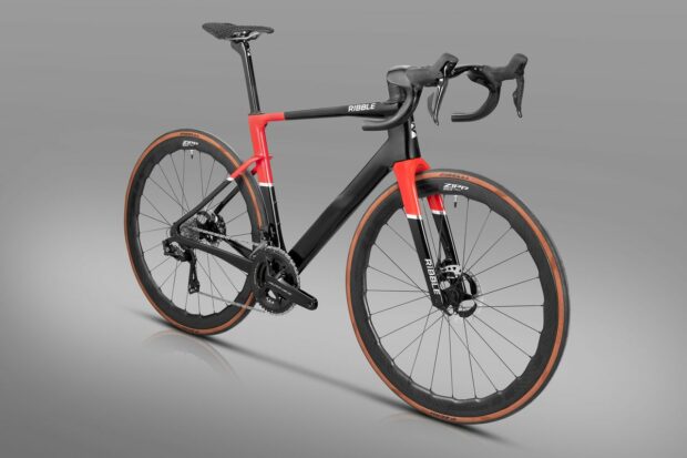 The new bike borrows technology from the brand