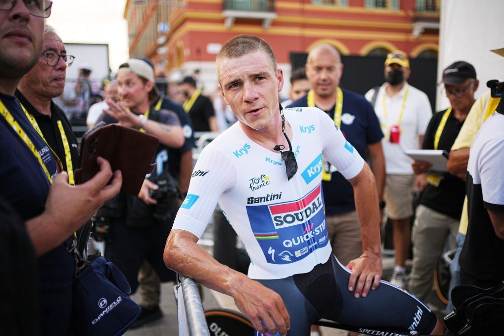 Remco Evenepoel impressed during his Tour de France debut