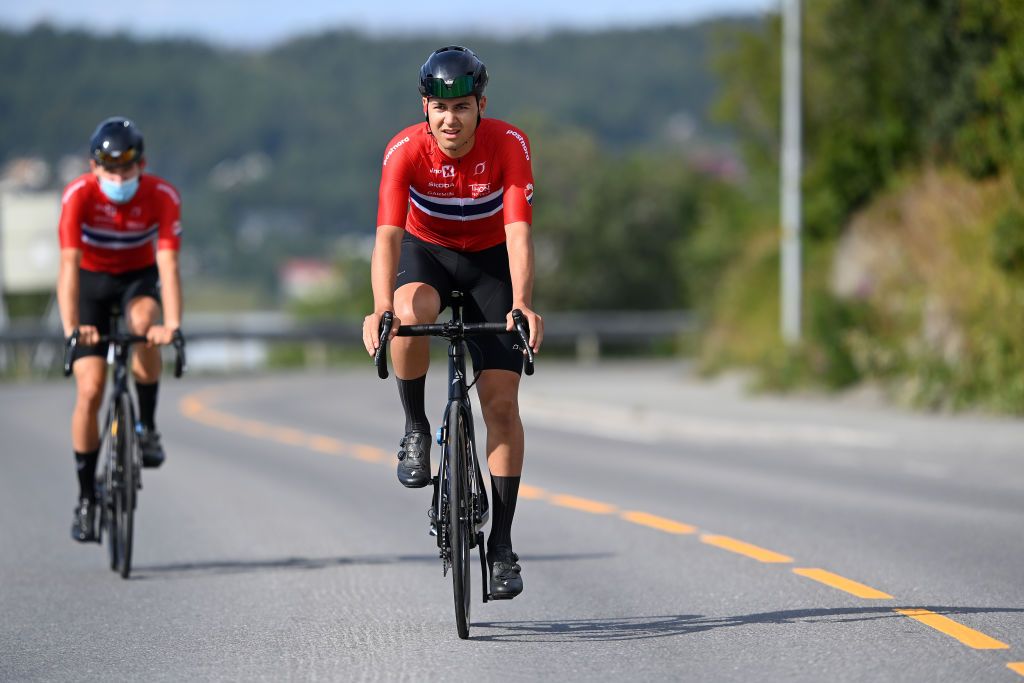 André Drege racing with Team Norway