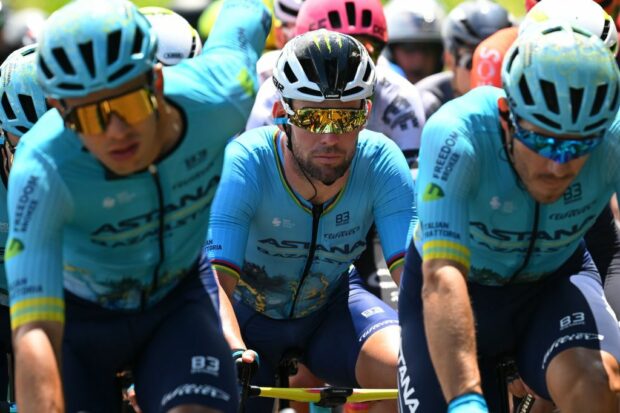 Mark Cavendish on stage 6 at the Tour de France