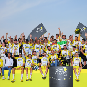 UAE Team Emirates win the 2024 Tour de France