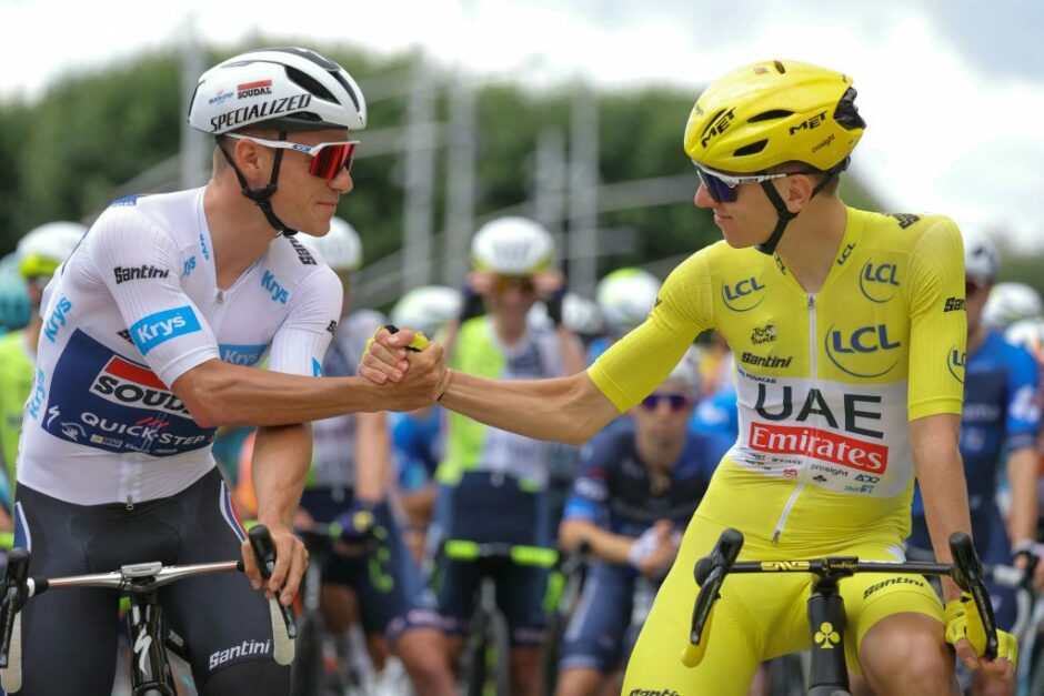 Tadej Pogačar Place Remco Evenepoel En Tête Du Contre La Montre De La 7e étape Du Tour De France 2336