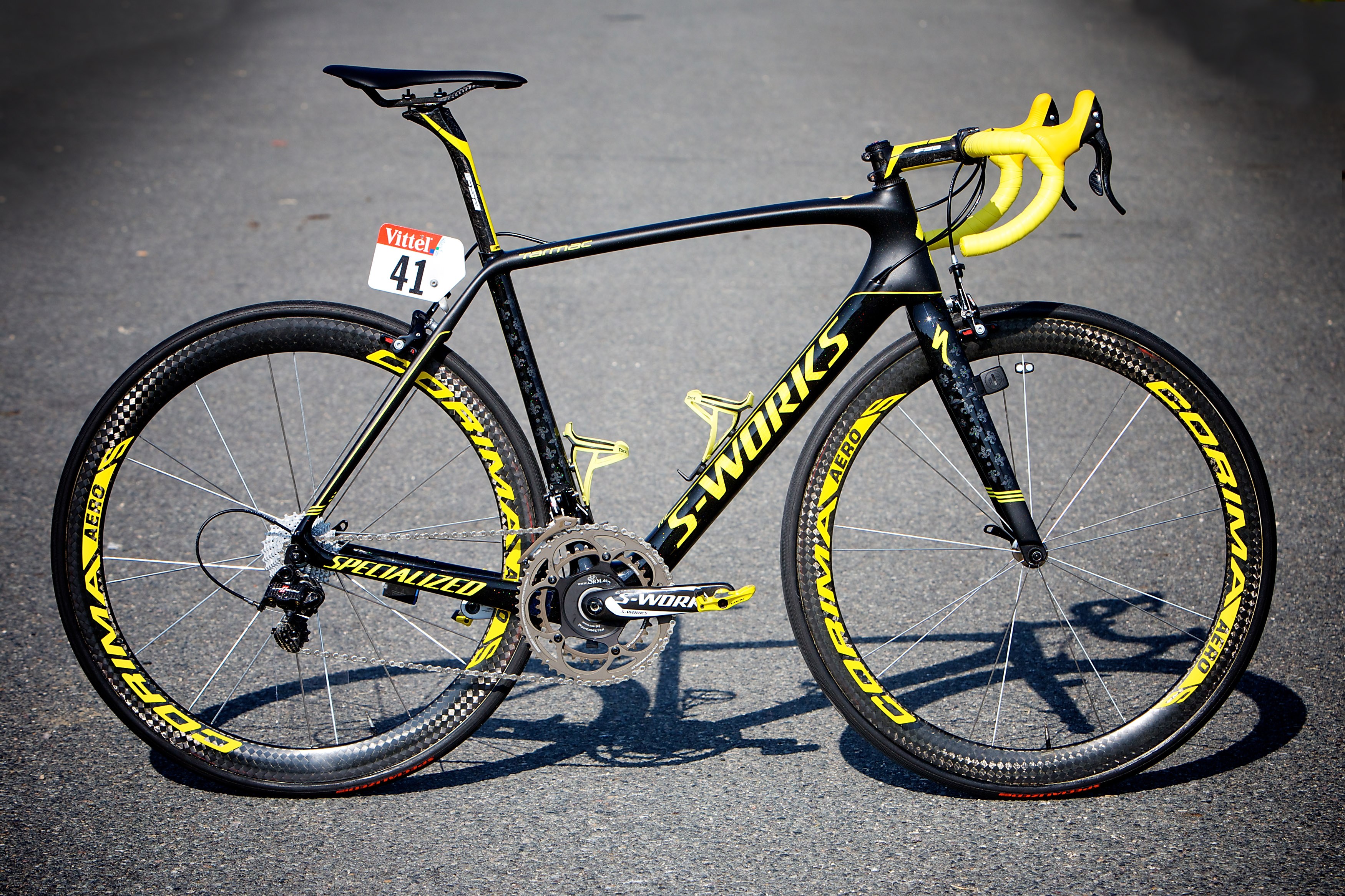 La S-Works Tarmac SL5 de Vincenzo Nibali