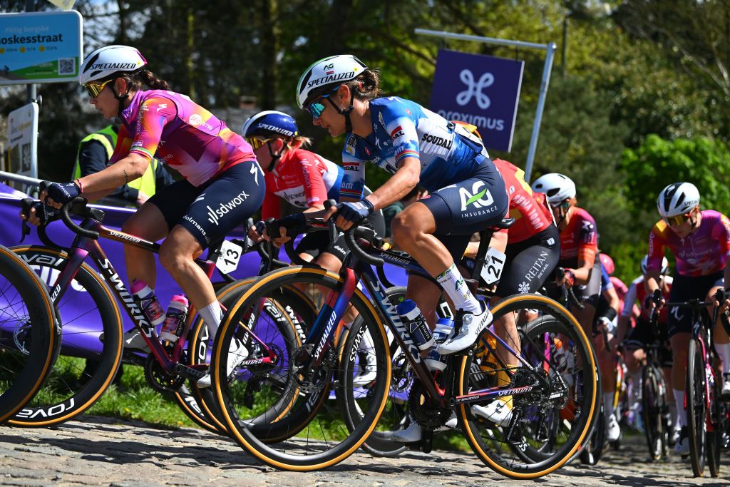 Ashleigh Moolman Pasio (AG Insurance Soudal) at De Brabantse Pijl 2024