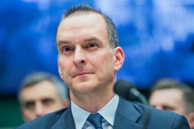 UNITED STATES - FEBRUARY 28: Travis Tygart, CEO of the U.S. Anti-Doping Agency, appears during a House Energy and Commerce Subcommittee on Oversight and Investigations on ways to strengthen the international anti-doping system, February 28, 2017. Phelps is a swimmer and Nelson a shot putter. (Photo By Tom Williams/CQ Roll Call)