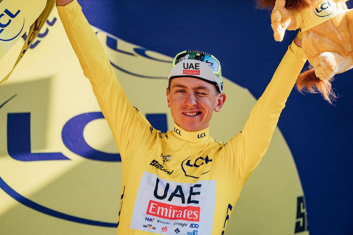 Tadej Pogačar (UAE Team Emirates) won the Tour de France in July