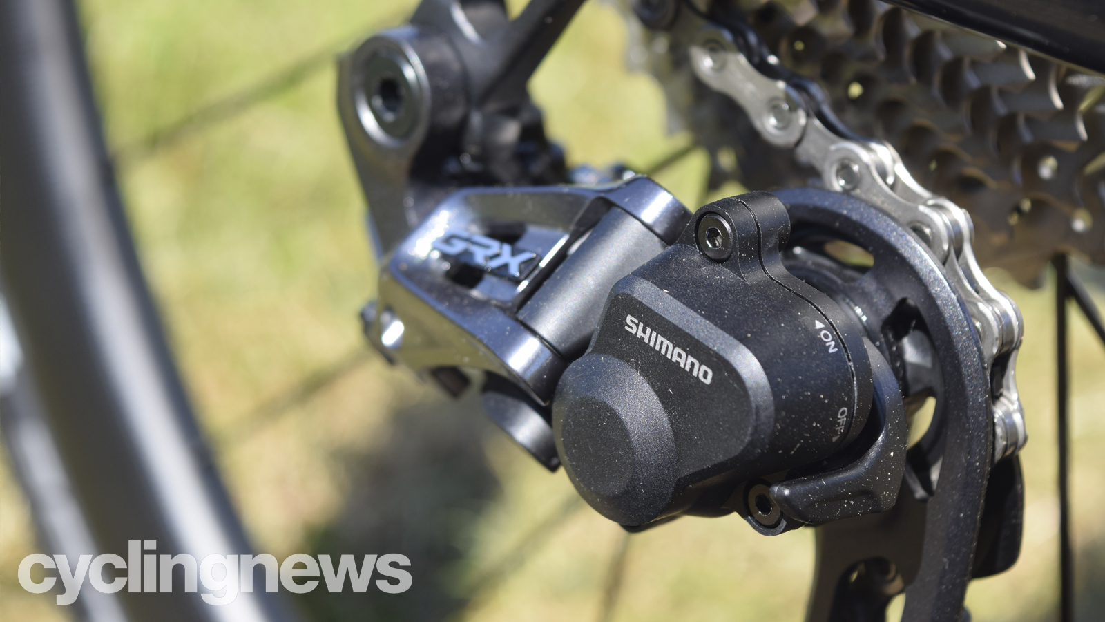 Un dérailleur arrière Shimano GRX